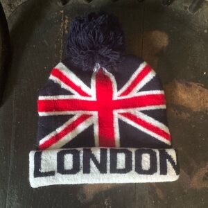 Youth size London Pom Pom Beanie